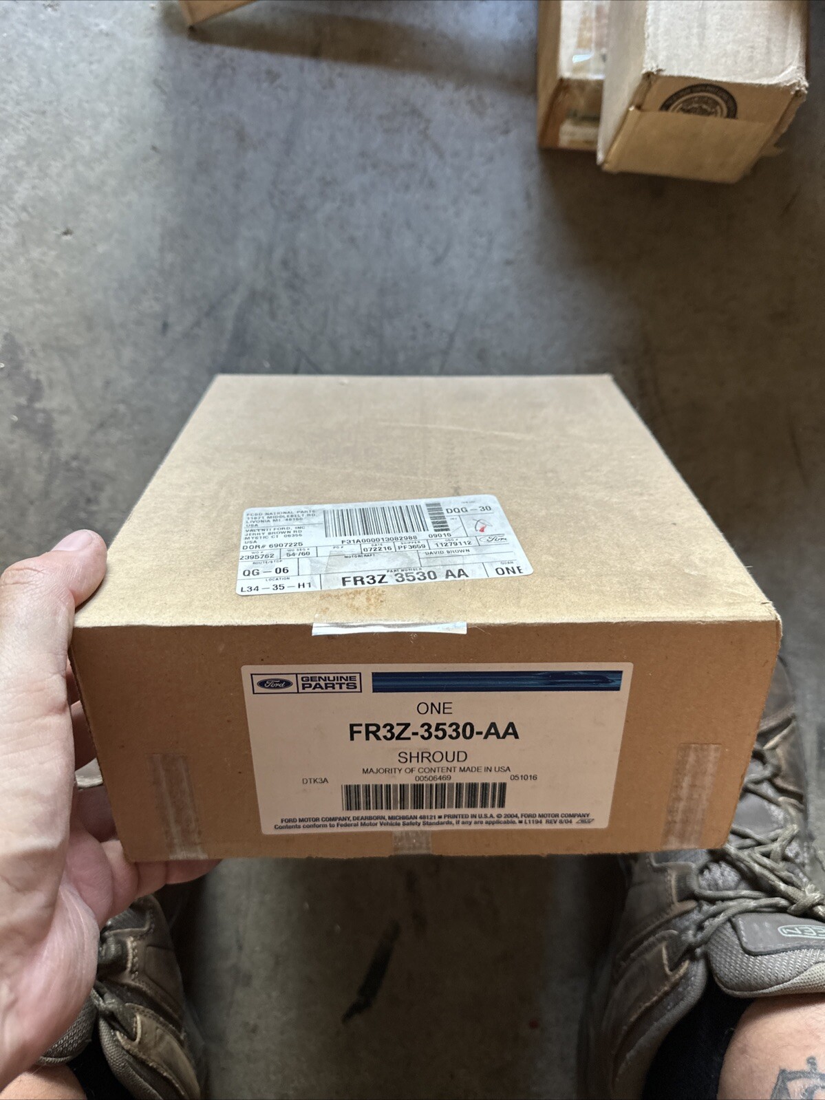 New Genuine Ford Shroud Asy - Steering Column FR3Z3530AA / FR3Z-3530-AA OEM - Image 3