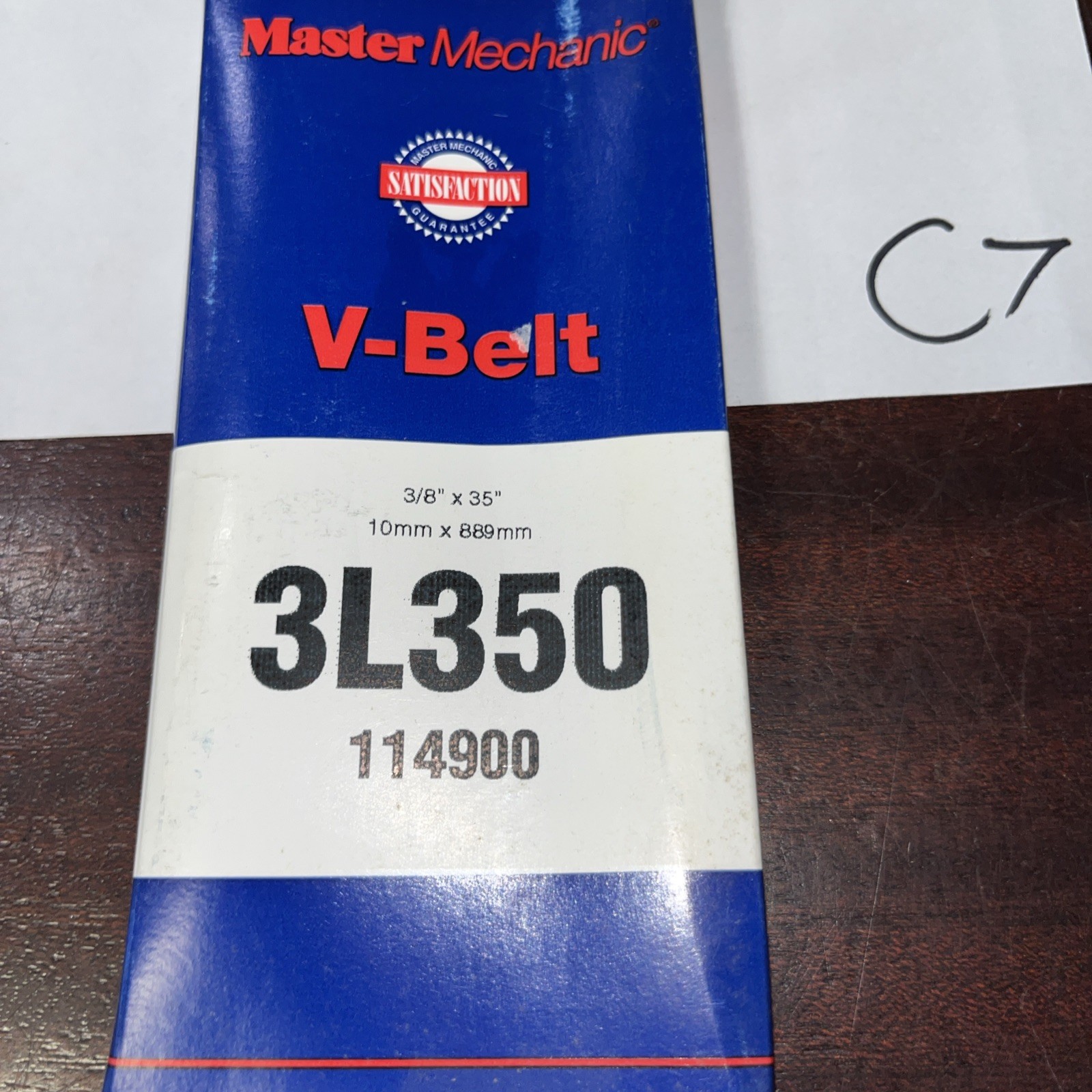 New Master Mechanic 3L350 Replacement Belt 3/8" x 35" V Belt 114900 - Image 3