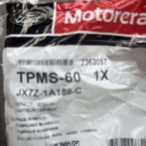 New OEM Motorcraft TPMS-60 / Ford JX7Z-1A189-C OEM Tire Pressure Monitor Sensor