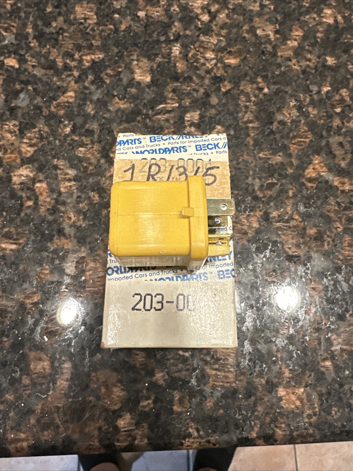 New Old Stock Beck/Arnley Relay Fits 68-85 Nissan Part #203-0004. - Image 3