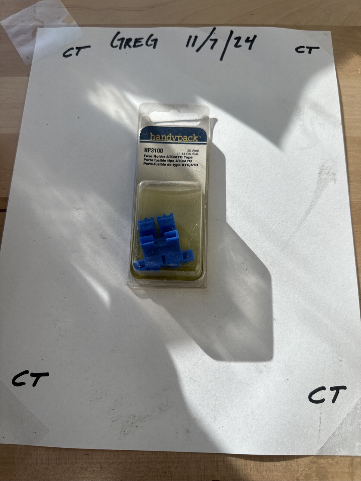 New SMP Handy Pack Wire Terminal Clip HP3100