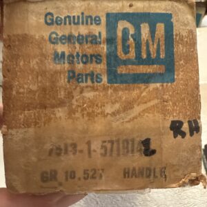 Nos gm 1960’s Corvette Chevelle Nova Impala R H Outer Door Handle gm# 5719142