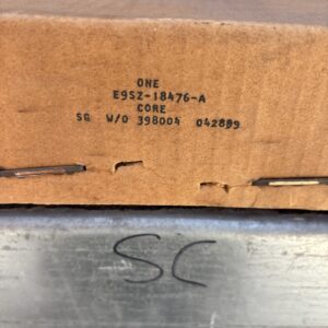 OE Genuine Ford HEATER CORE E98Z18476A 9"x6" 3/4" tube NOS