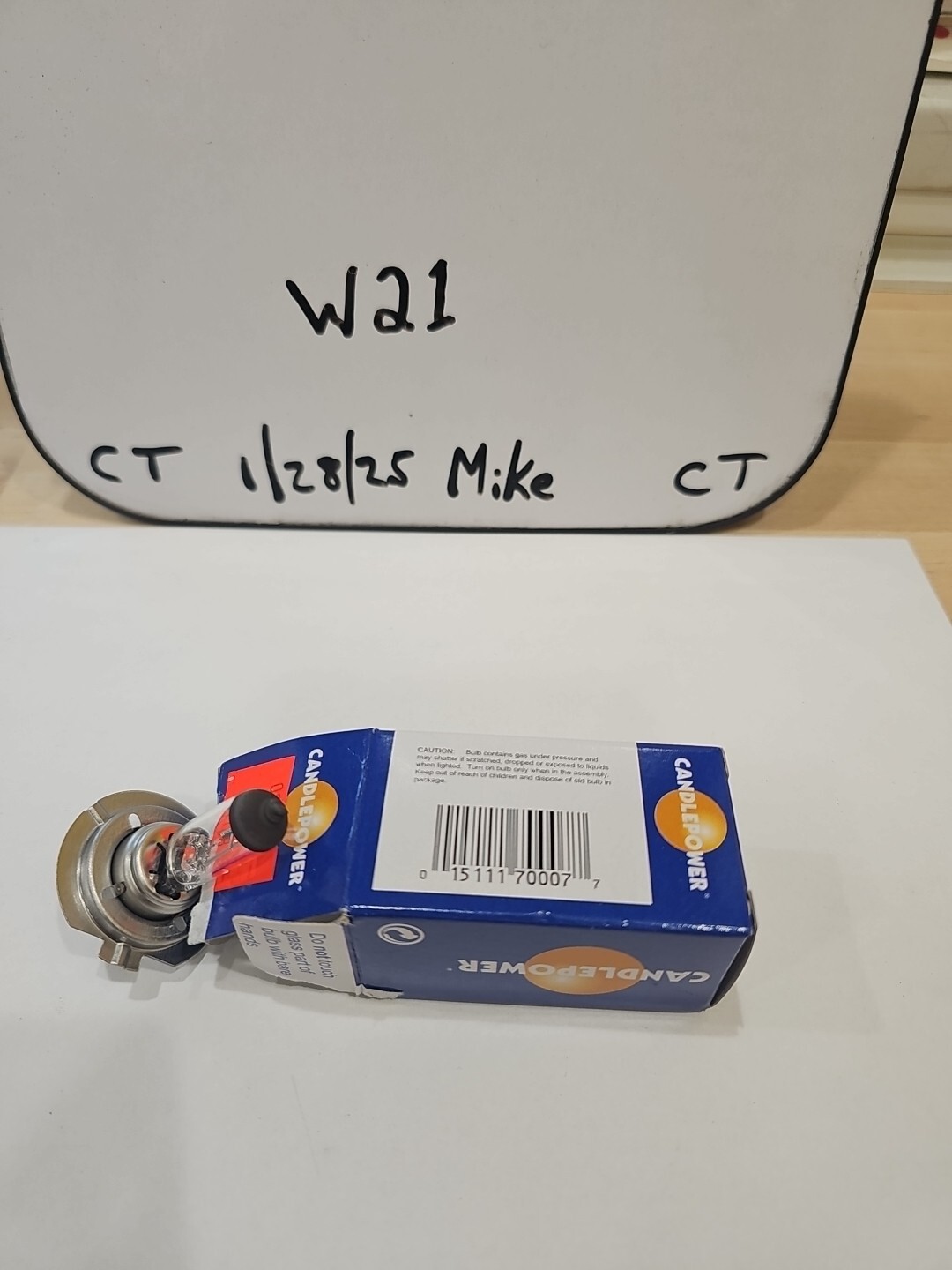 OEM CANDLEPOWER HEADLIGHT BULBS H7LL 12v 55w