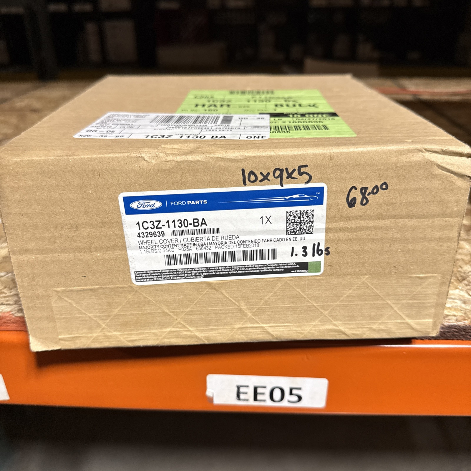 OEM NEW 2001-2004 Ford F-Series Hub Center Cap Front Wheel Cover 1C3Z1130BA