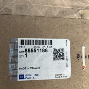 OEM NEW 2022 Chevrolet Traverse Roof Rack Cross Rails Package Black 85551186