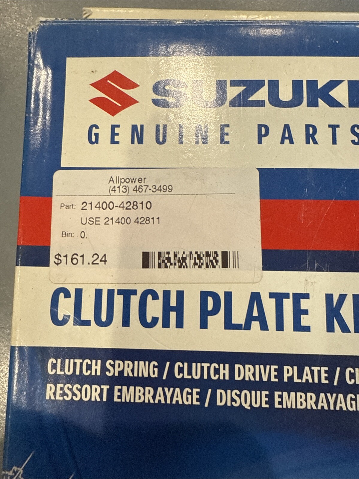 OEM SUZUKI 2008-2010 GSX-R600/750 Genuine Complete Clutch Plate Kit 21400-36840 - Image 3
