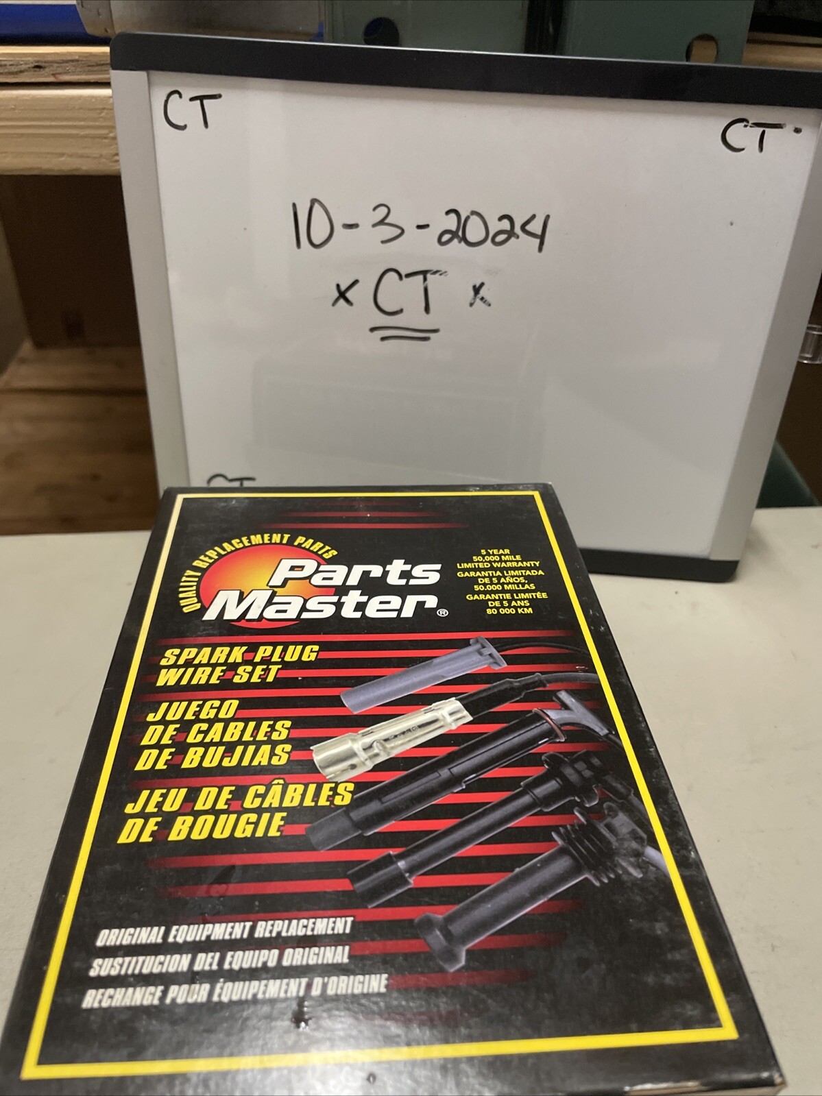 PARTS MASTER SPARK PLUG WIRE SET 26464