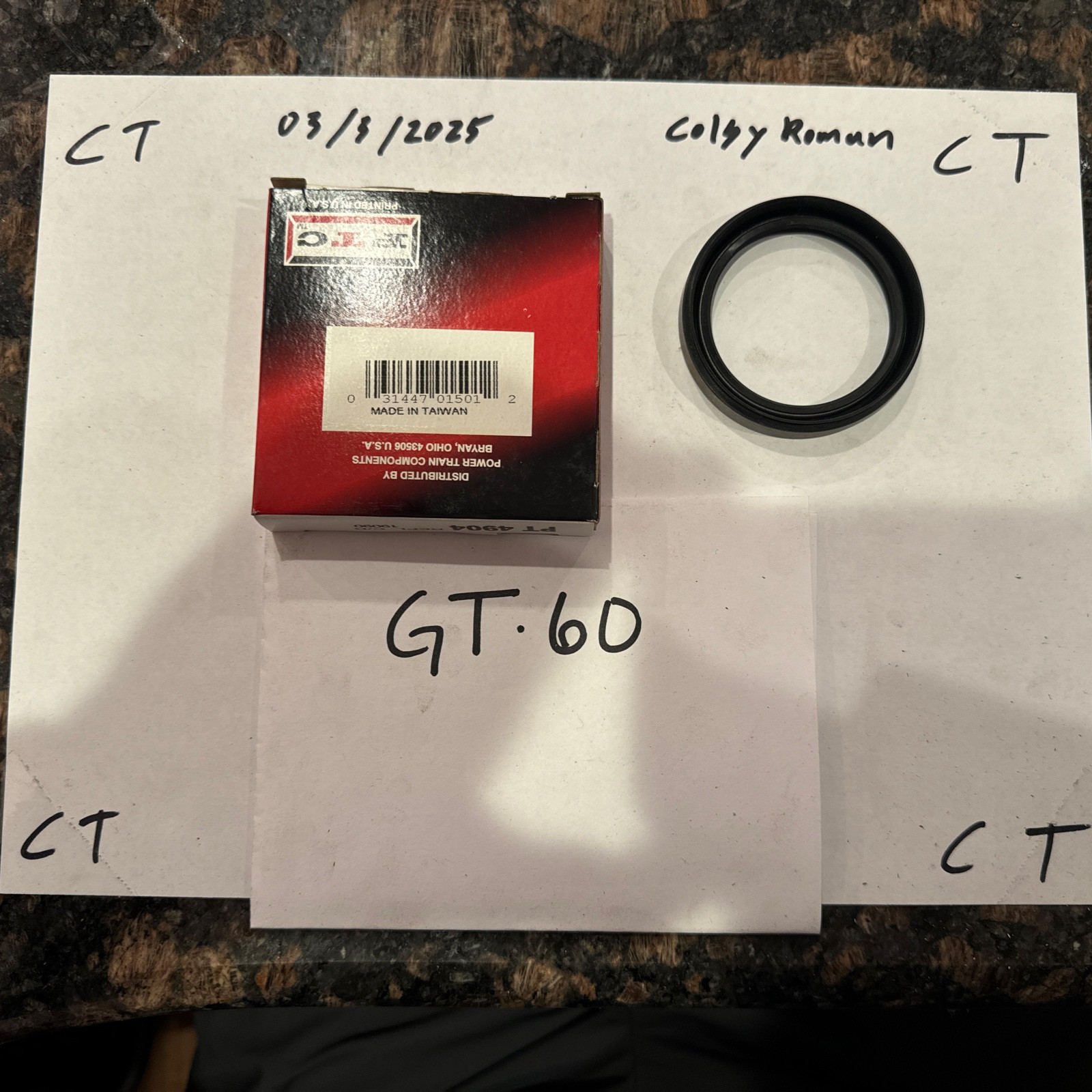 PTC oil and Grease seal Reten PT 4904 - Image 3