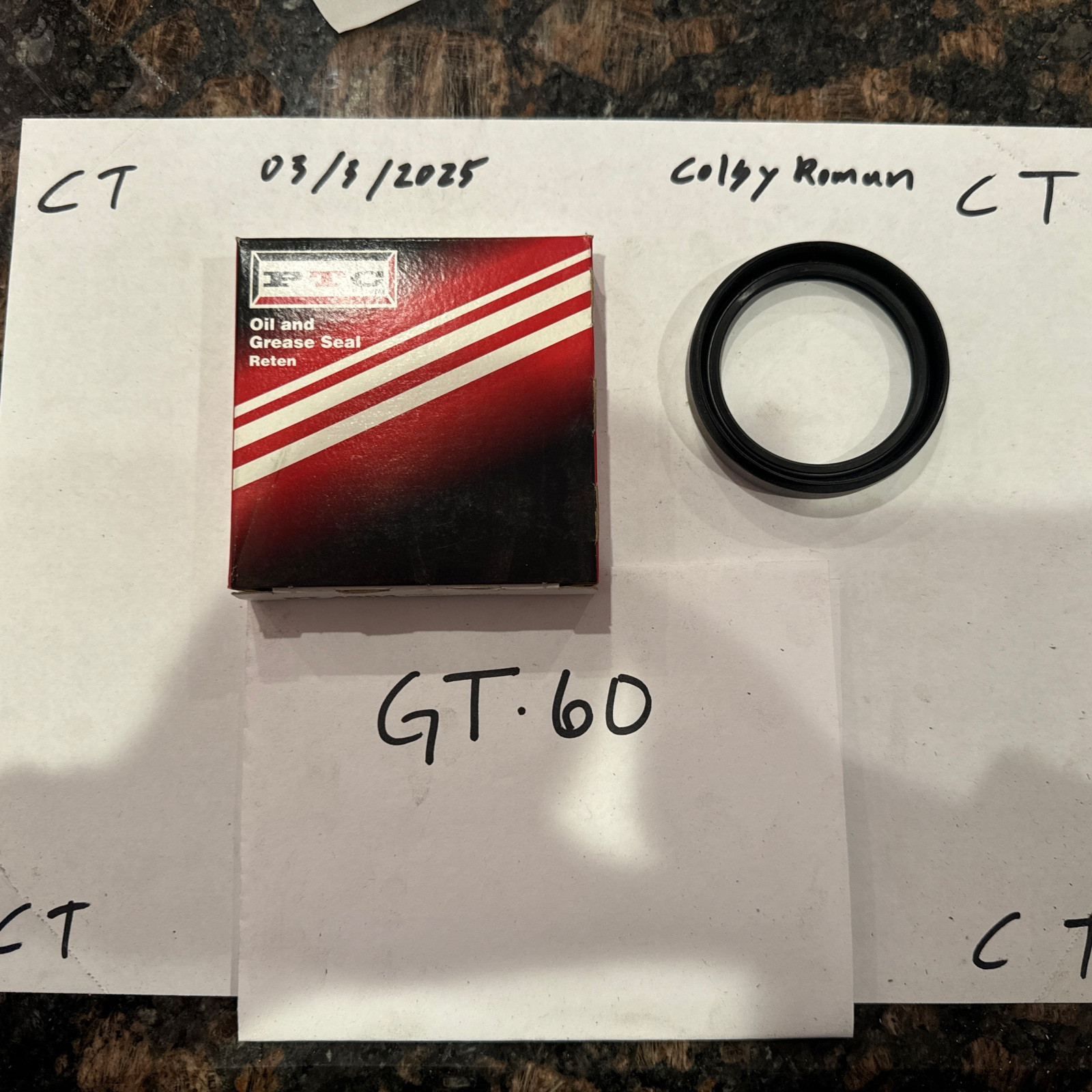 PTC oil and Grease seal Reten PT 4904