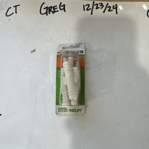 Pack of 10 Dorman 47307 Vaccum Connector Assortment – White