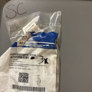 Pack of 3 FORD OEM BOLT *W705858*S301 Flanged Hex Head Genuine NOS FoMoCo NOS