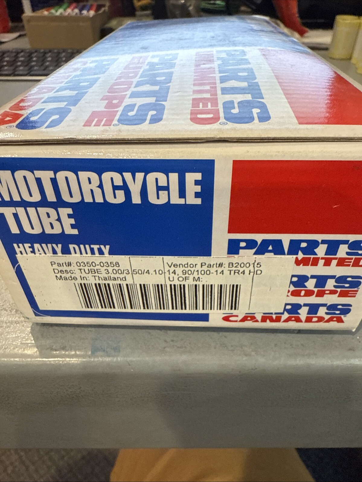 Parts Unlimited 0350-0358