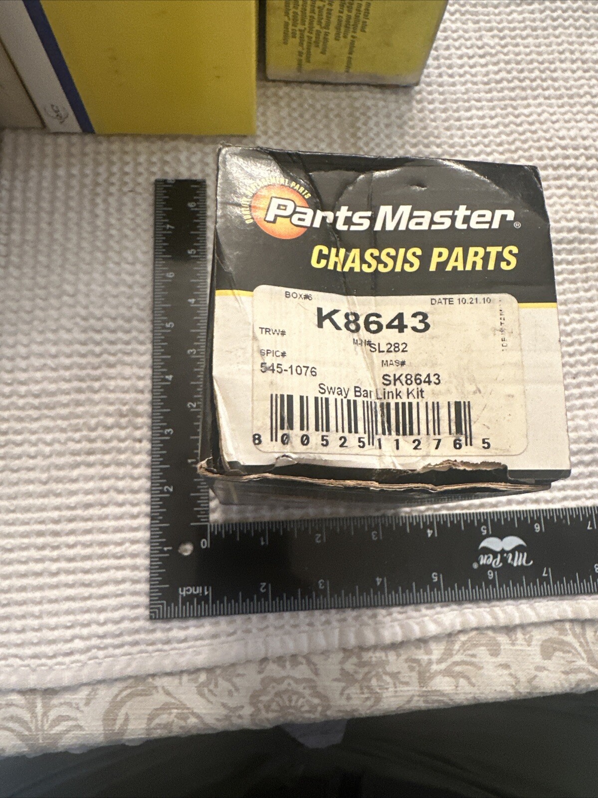 Partsmaster K8643 Front Suspension Stabilizer Bar Link
