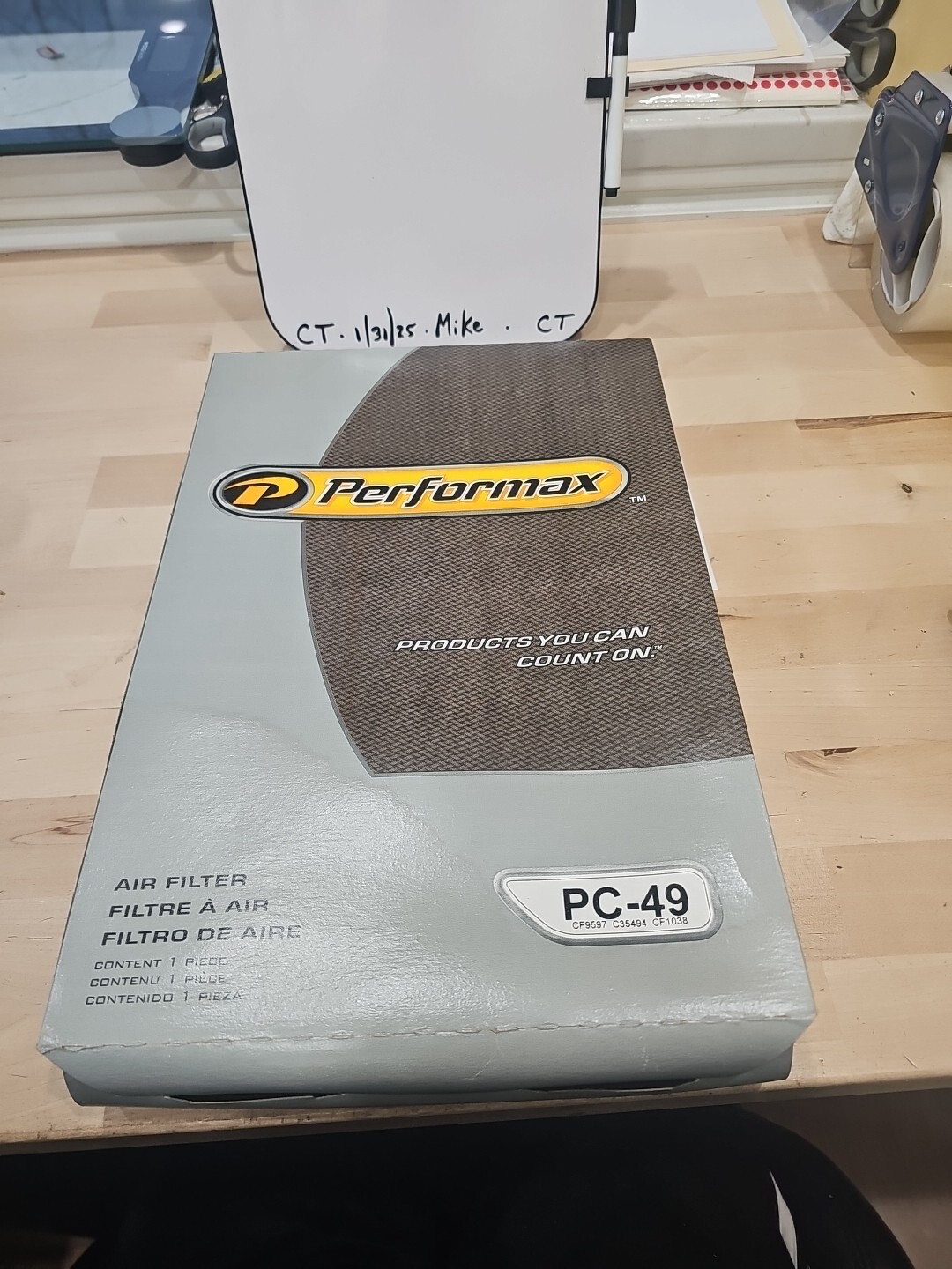 Performax PC-49 Cabin Air Filter Dodge Grand Caravan Fram# CF9597 - Image 4