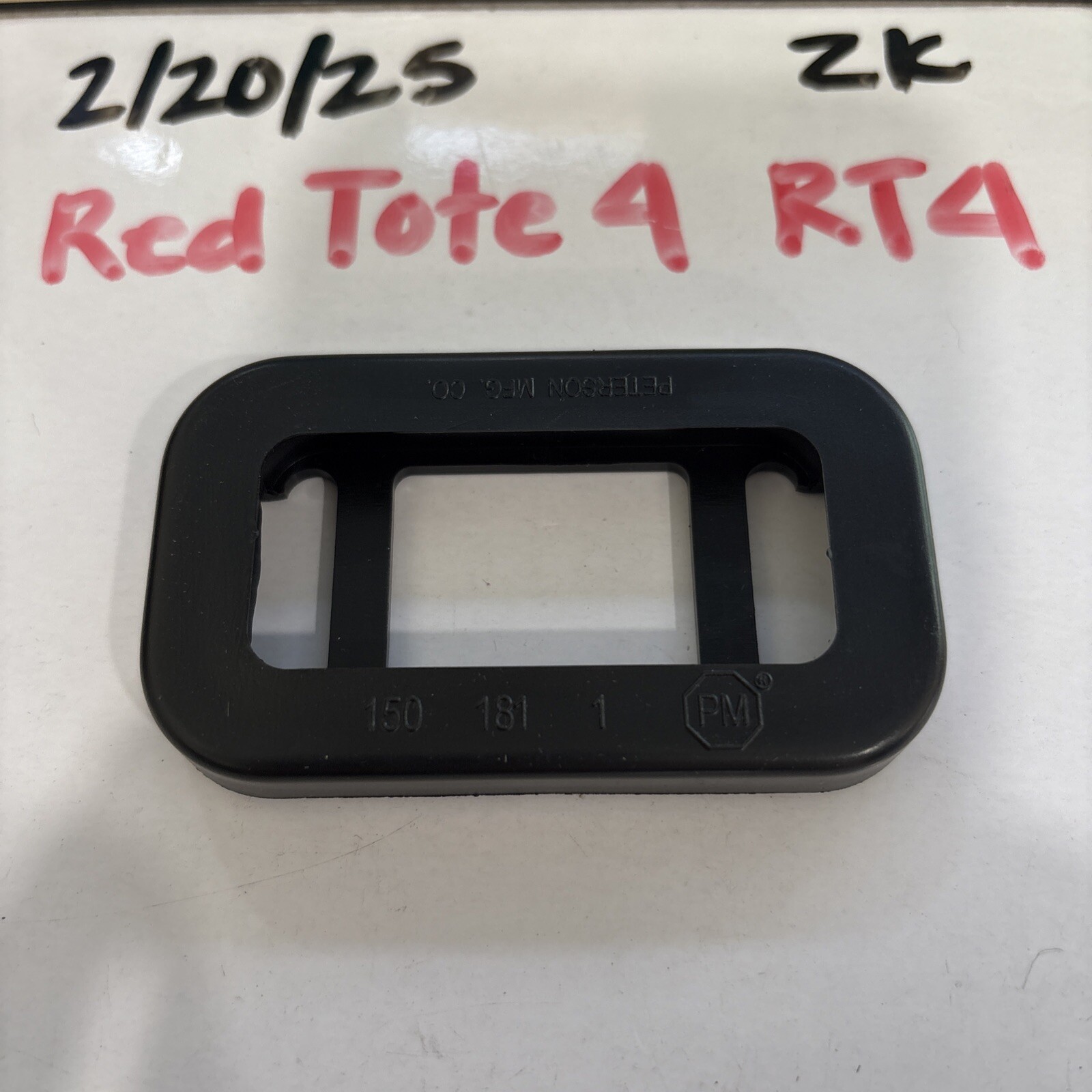 Peterson MFG. License Light Grommet - #5061 - 3 1/4" x 2" 150-181-1 - Image 3