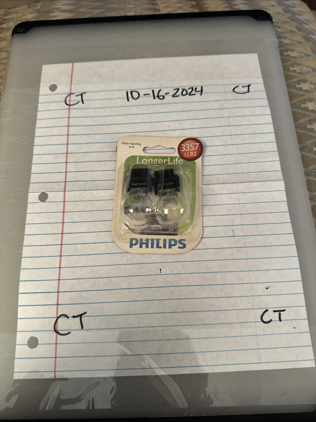 Philips 3357LLB2 LongerLife Side Marker Light Bulb 3357 - 2 PACK