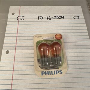 Philips LongerLife 3156NA 27W Two Bulbs Rear Turn Signal Replacement Stock Lamp