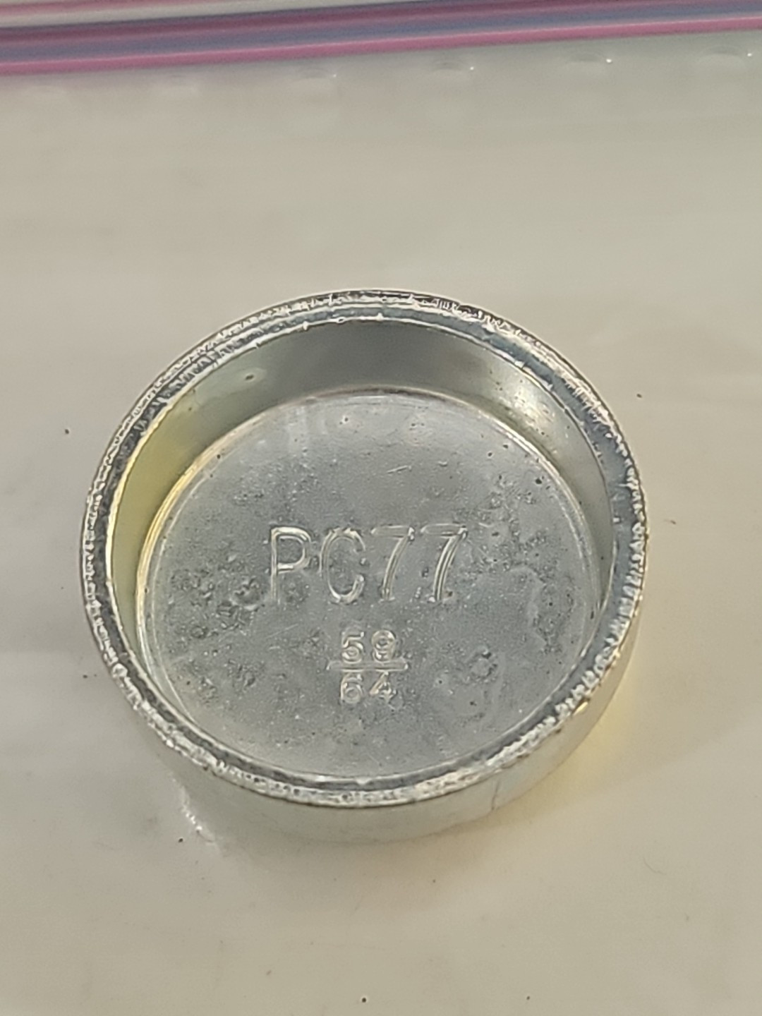 Pioneer EPC-77 59/64" Expansion/Freeze Plug (Dorman 555-075) NOS - Image 3