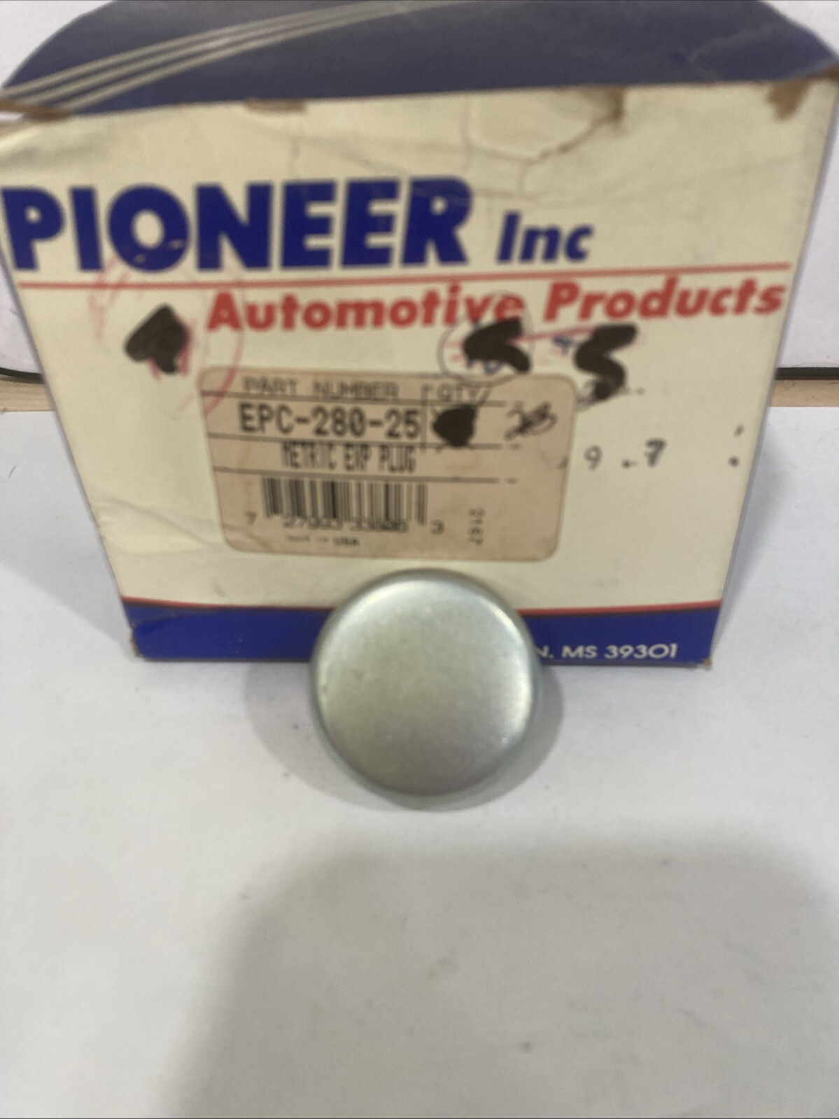Pioneer Engine Expansion Plug EPC-280-25 (single) - Image 3