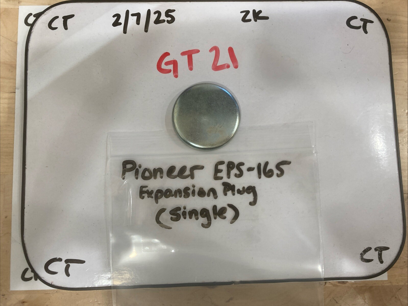 Pioneer Expansion Plug EPS-165-10