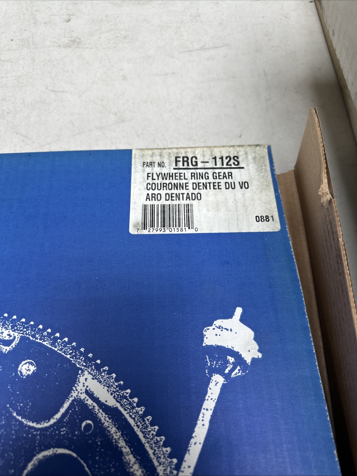 Pioneer FRG-112S Clutch Flywheel Ring Gear - Image 3