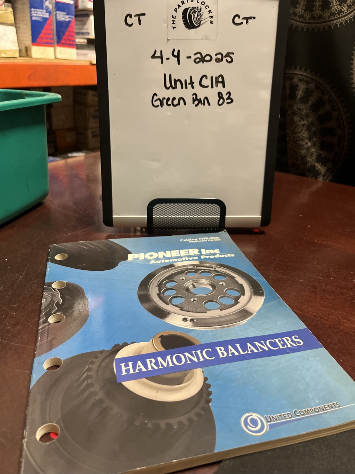 Pioneer HB-2006 Harmonic Balancer Catalog