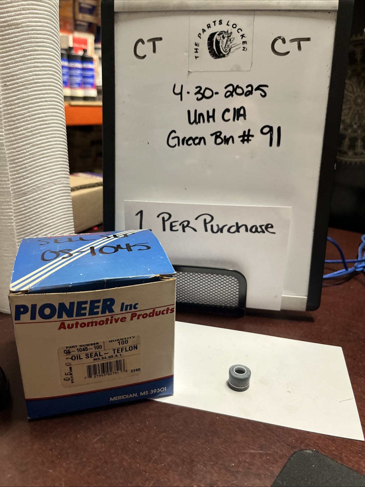 Pioneer Oil Seal OS-1045 (SOLD INDIVIDUALLY)