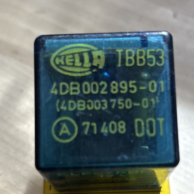 Porsche / VW / Mercedes Flasher Relay HELLA TBB53 (4DB002895-01) 12v - Image 3