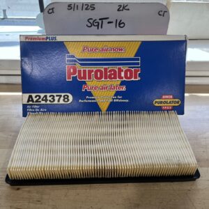 Premium Plus Purolator Air Filter A24378