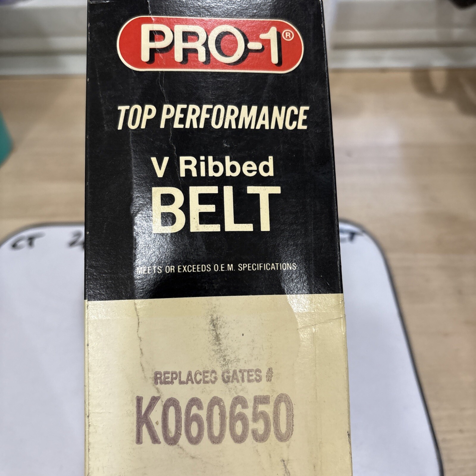 Pro-1 V Ribbed Serpantine Belt Replaces Dayco 5060650 & Gates K060650 - Image 4