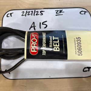 Pro-1 V Ribbed Serpentine Belt Replaces Dayco 5060935 & K060938