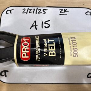 Pro-1 V Ribbed Serpentine Belt Replaces Dayco 5061010 & K061010