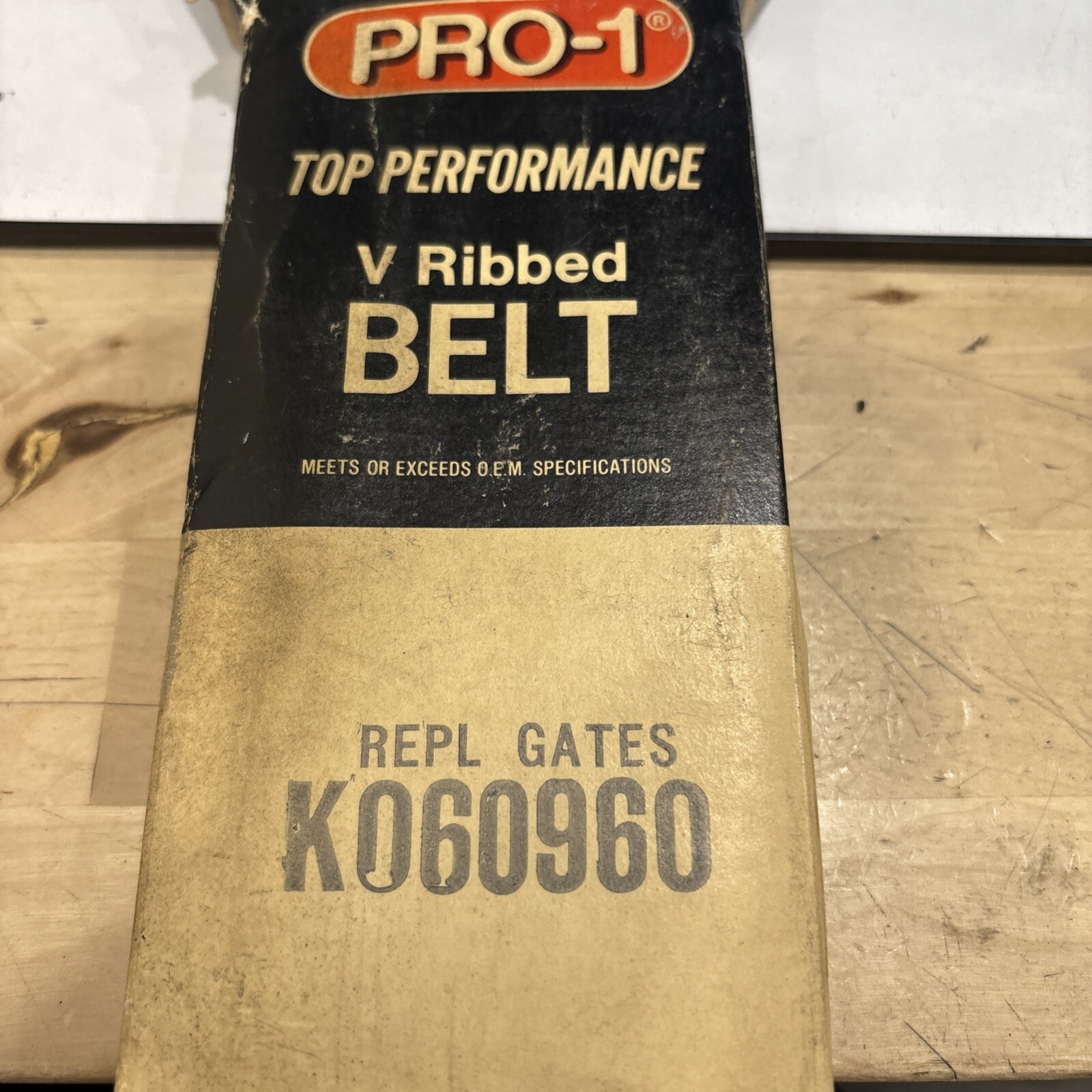 Pro-1 V Ribbed Serpentine Belt Replaces Dayco 5070960 & Gates K060960 - Image 4