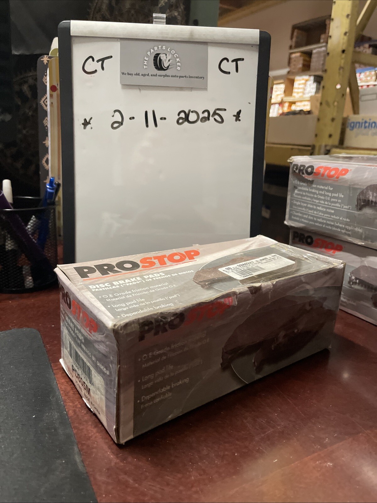 ProStop PD805M Front Brake Pad Set w Hardware For Thunderbird 02-05 S-Type 00-04