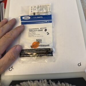 Qty 2 Ford N802827-S440 Axle Nut Flange Nut