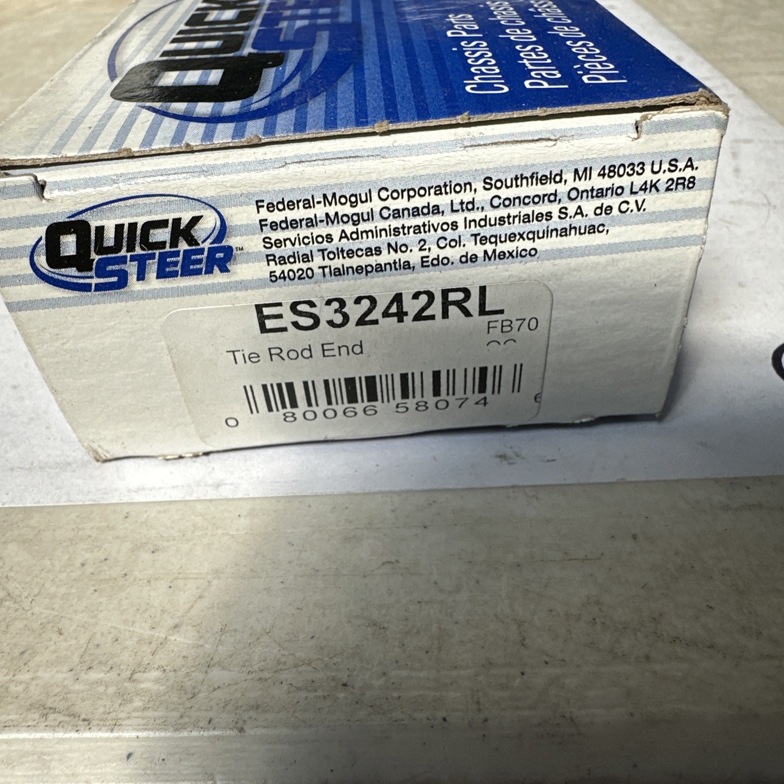 Quick Steer ES3242RL Steering Tie Rod End - Image 3