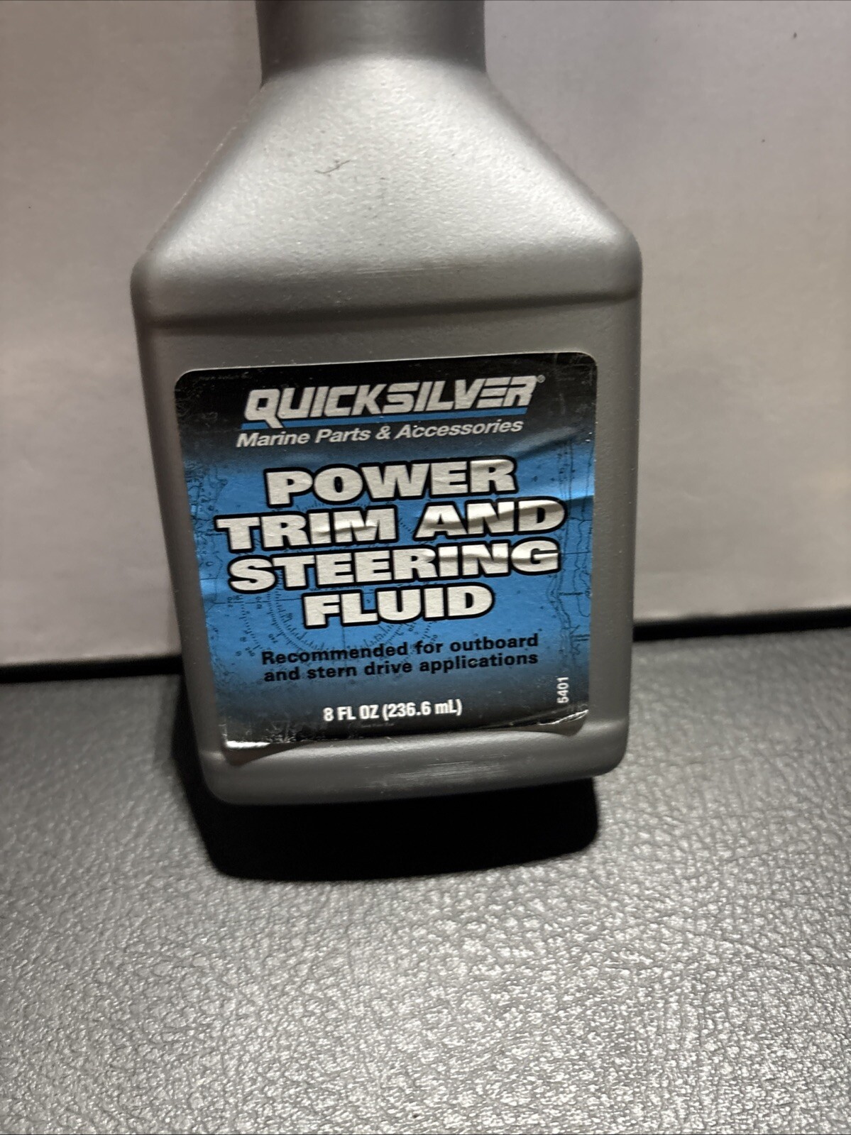 Quicksilver 858074Q01 Power Trim and Steering Fluid - 8 Oz. Bottle - Image 3
