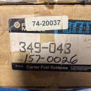 REMAN Carter 349-043 MAF Mass Air Flow Sensor 84-85 BMW 318i E30 1.8L