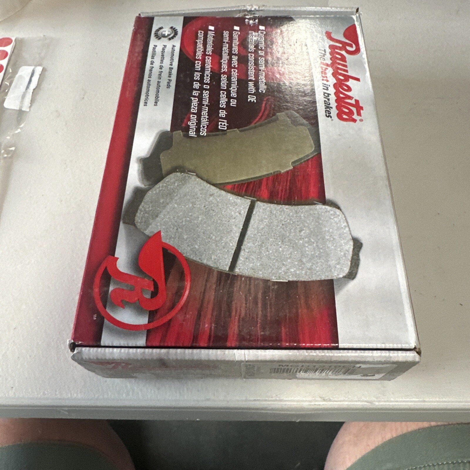 Raybestos MGD1210CH Brake Parts Inc Raybestos R Line Ceramic Disc Brake Pad Set - Image 3