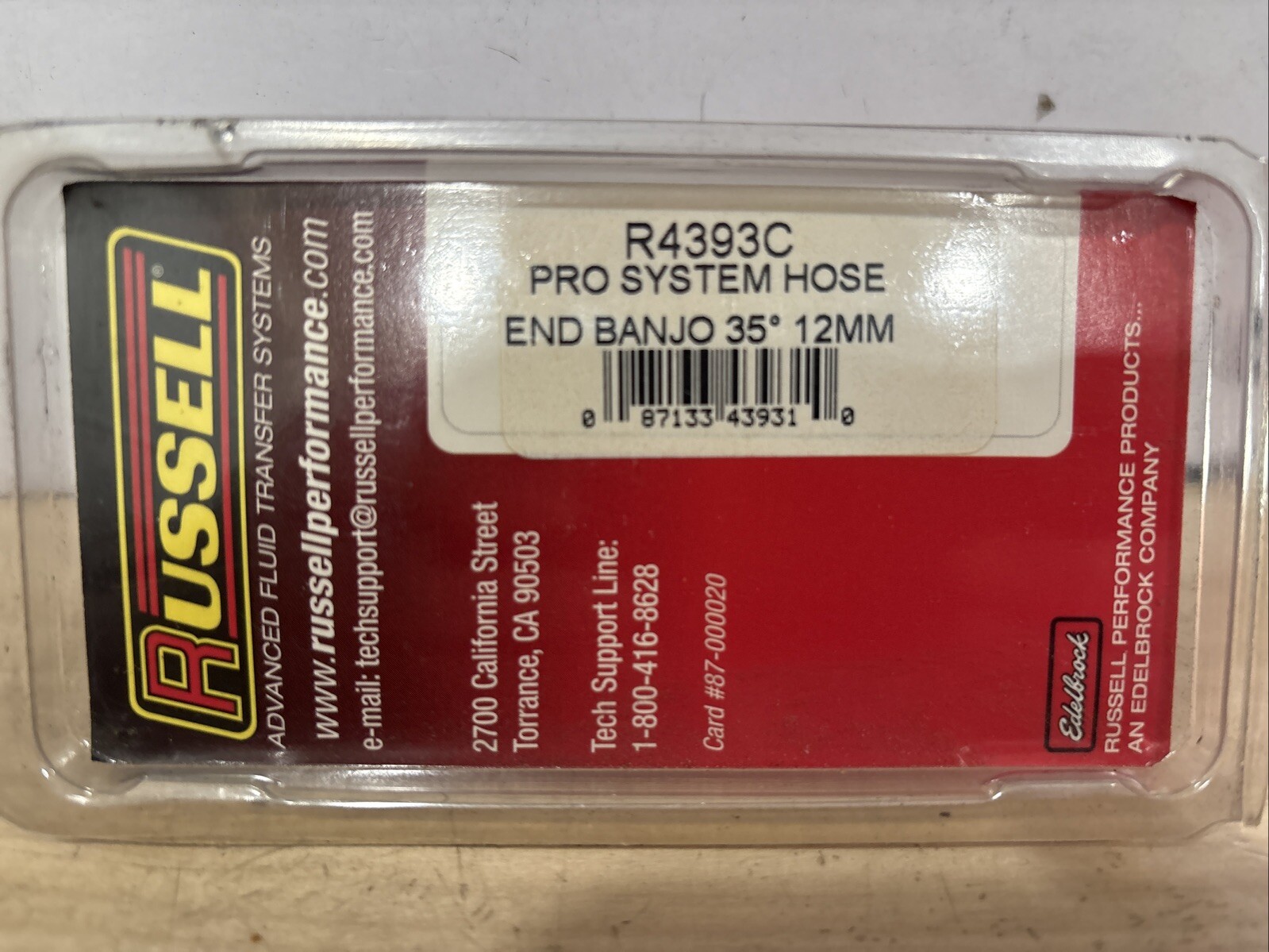 Russell Pro System Brake Line Hose Fitting End 12MM R4393C 12MM 35' - Image 4