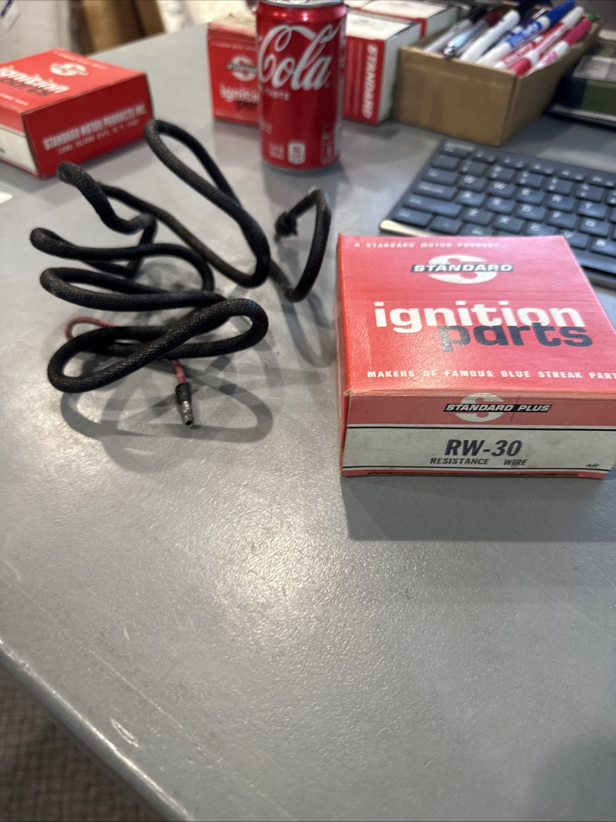 STANDARD RW-30 RESISTANCE WIRE 60-89 FORD 61” LONG REPLACES COLF-12250A ; DY-37