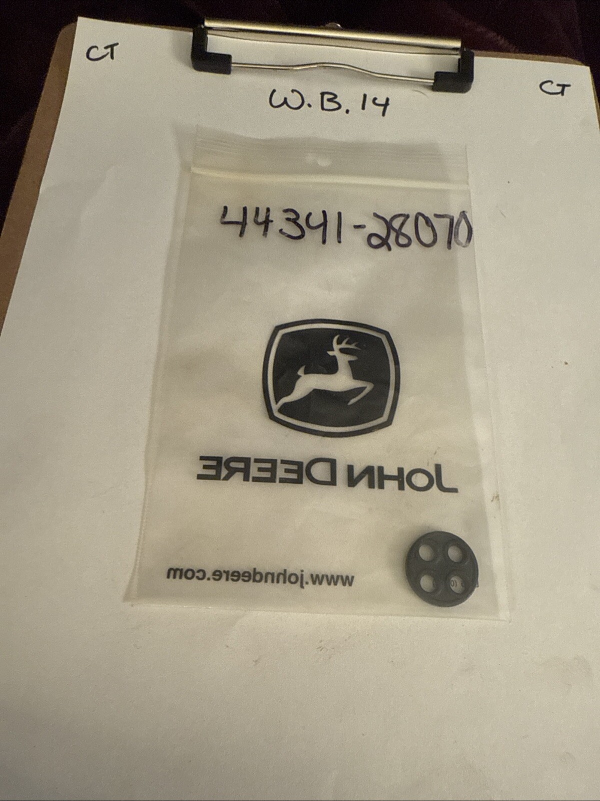 SUZUKI COCK LEVER GASKET RM TS DS TC 44341-28071 44341-28070 VINTAGE 1972-1979