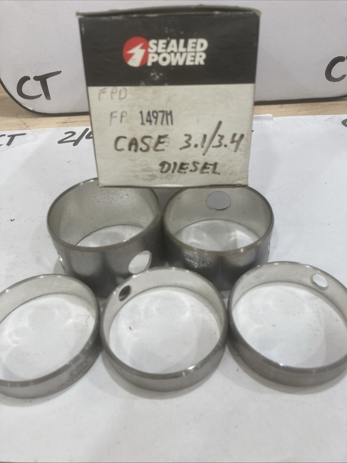 Sealed Power Camshaft Bearing Set 1497M - Image 3