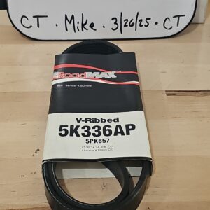 Serpentine Belt-Automotive V-Ribbed Belt (Standard) Roadmax 5K336AP