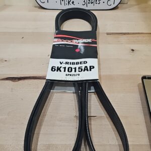 Serpentine Belt-Automotive V-Ribbed Belt (Standard) Roadmax 6K1015AP