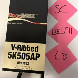 Serpentine Belt-Automotive V-Ribbed Belt(Standard) Roadmax 5K505AP
