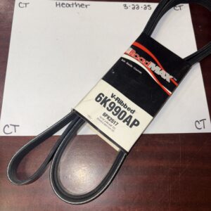 Serpentine Belt-Automotive V-Ribbed Belt(Standard) Roadmax 6K990AP (6PK2517)