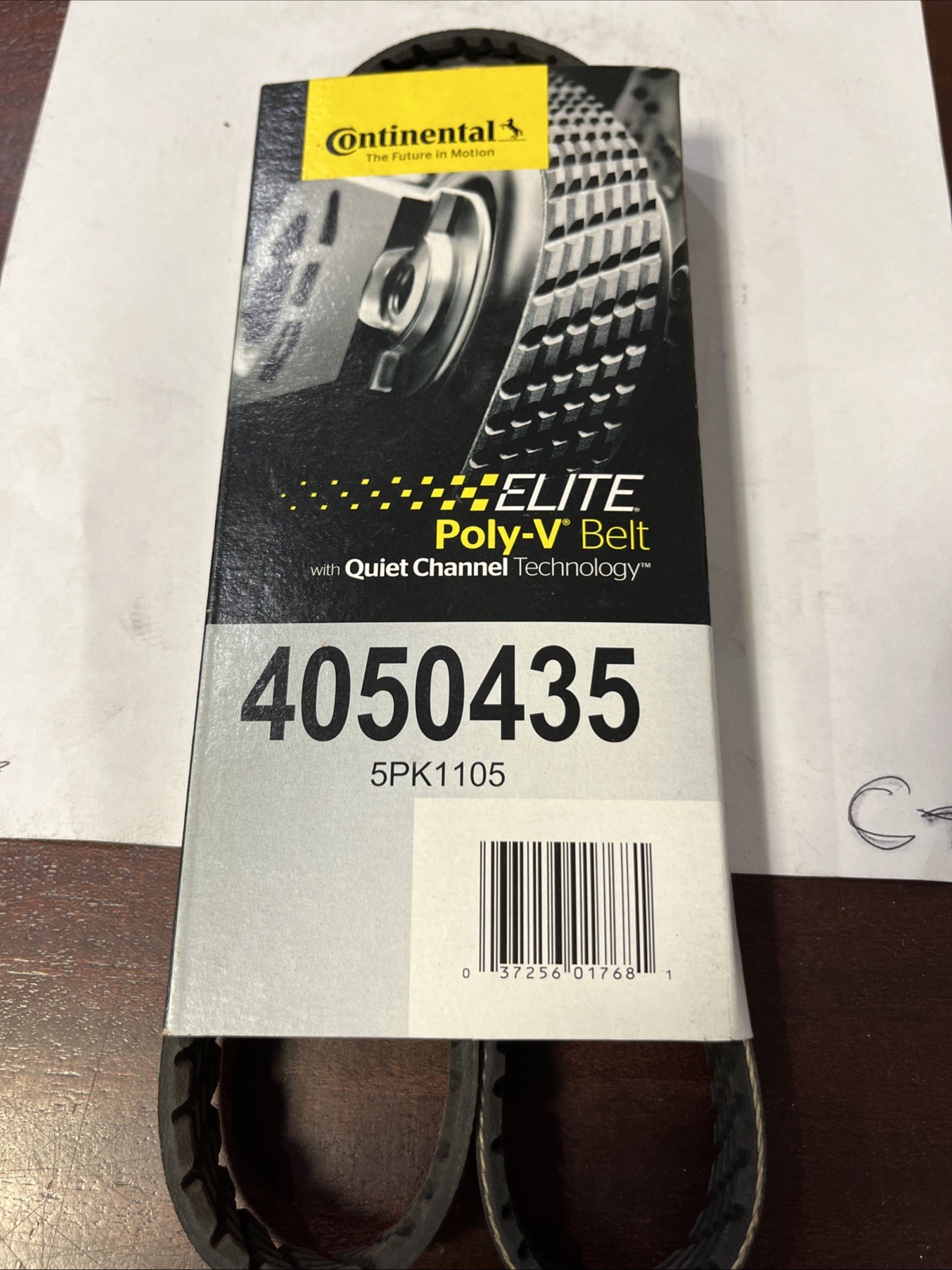 Serpentine Belt Poly-V Quiet Channel CONTINENTAL ELITE 4050435 - Image 3