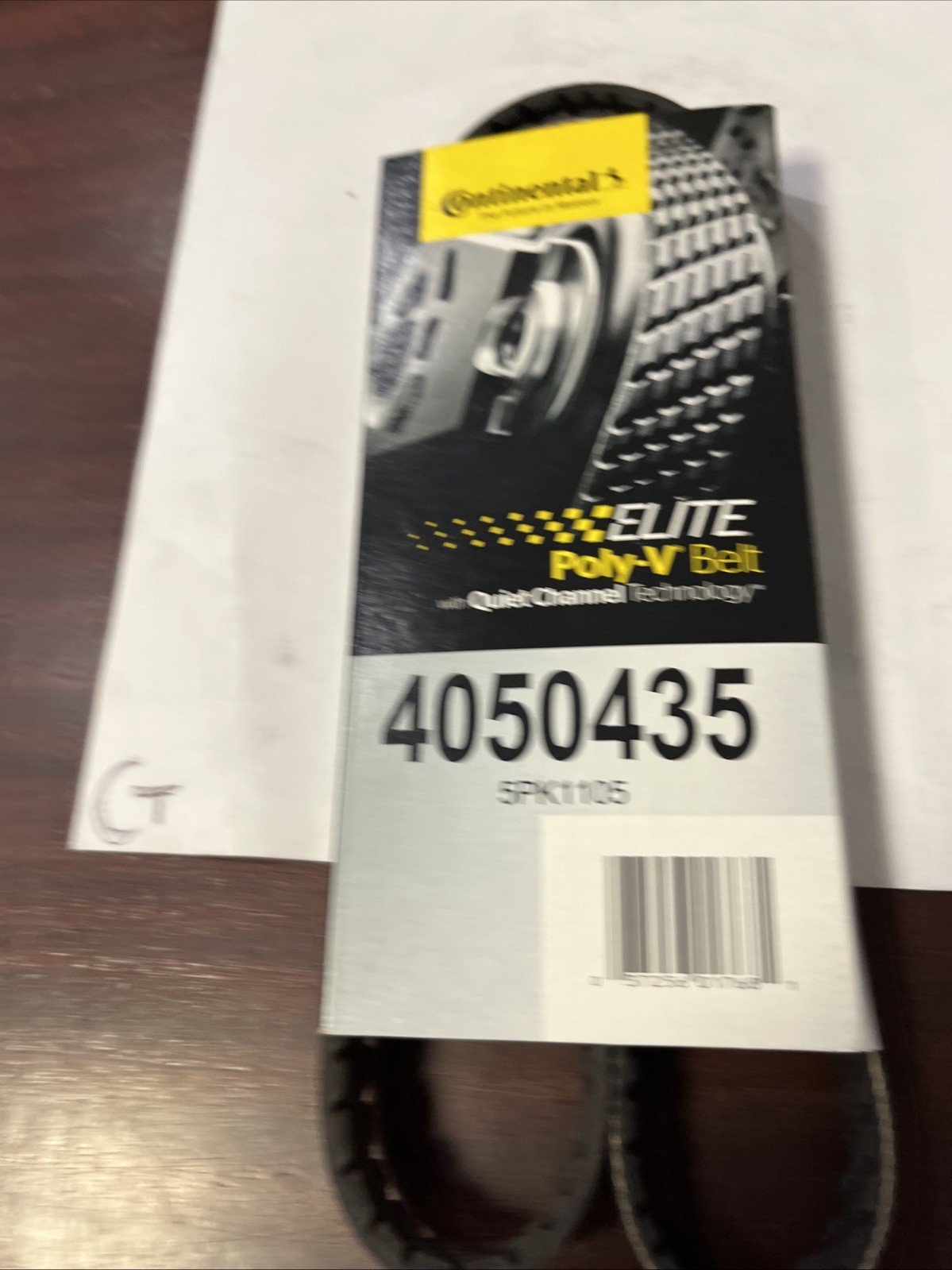 Serpentine Belt Poly-V Quiet Channel CONTINENTAL ELITE 4050435 - Image 4